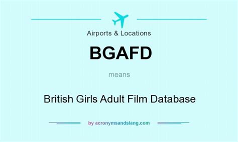 British Girls Adult Film Database .